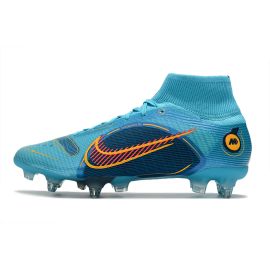 Nike Mercurial Superfly 8 Elite SG-Pro Chlorine Blue Laser Orange Marina