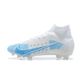 Nike Mercurial Superfly 8 Elite FG White Blue