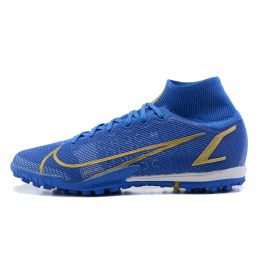 Nike Mercurial Superfly 8 Elite TF Blue Gold