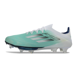 adidas F50+ Elite Laceless FG Green White Silver Black