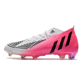 Cheap Adidas Predator Edge LZ .1 FG Soccer Cleats Solar Pink Core Black White