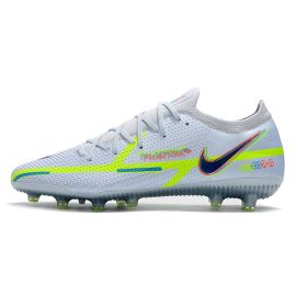 Cheap Nike Phantom GT 2 Elite AG Pro Soccer Cleats Grey Blackened Blue