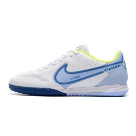 Cheap Nike React Tiempo Legend 9 Pro IC Soccer Cleats White Blue