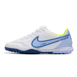 Cheap Nike React Tiempo Legend 9 Pro TF Soccer Cleats White Blue