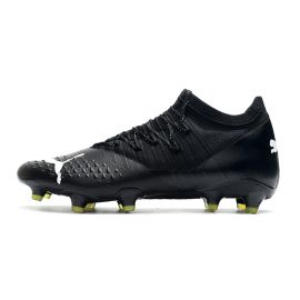 Cheap Puma Future Z 1.3 Eclipe FG Soccer Cleats Black White Fizzy