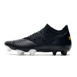 Cheap Puma Future Z 1.3 Eclipe FG Soccer Cleats Black White Gold
