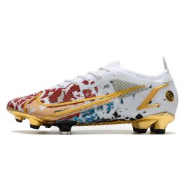 Nike Mercurial Vapor XIV Elite FG Mbappe_ White Blue Red Gold
