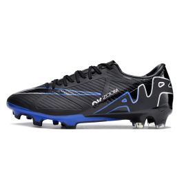 2023 Nike Air Zoom Mercurial Vapor 15 Academy FG - Black/Chrome/Hyper Royal