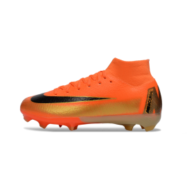 Nike Air Zoom Mercurial Superfly 10 Elite FG 'Deja Vu' - Total Orange Metallic Vivid Gold