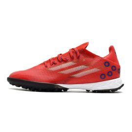 Adidas X Speedflow.1 TF 11v11 - Vivid Red Footwear White Bold Blue Soccer Cleats