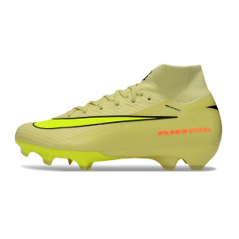 Nike Air Zoom Mercurial Superfly 10 Elite FG Max Voltage - Lime light Volt Hyper Crimson