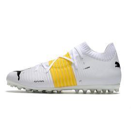 Puma Future Z 1.1 MG Soccer Cleats - PUMA White_Yellow_PUMA Black