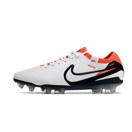 2023 Nike Tiempo Legend 10 Elite FG - White/Black/Bright Crimson