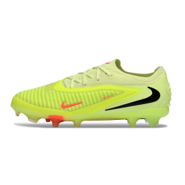 Nike Phantom 6 Elite Low Cut FG Limelight Hyper Crimson Black