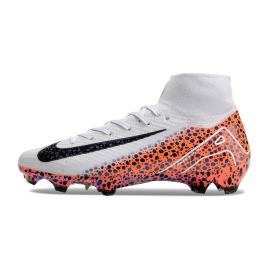 Nike Air Zoom Mercurial Superfly 10 Elite FG Safari - Grey/Black/Orange/Volt