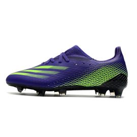 New Adidas X Ghosted.1 FG Purple Solar Green