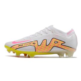 New Nike Air Zoom Mercurial Vapor 15 Elite FG White Pink Black