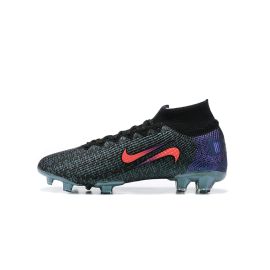 New Nike Mercurial Superfly 7 Elite FG Black/Fierce Purple/Metallic Silver/Crimson