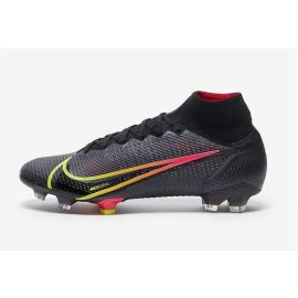 New Nike Mercurial Superfly 8 Elite FG -  Black/Cyber/Off Noir