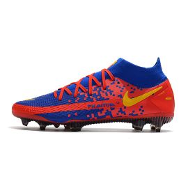 New Nike Phantom GT Elite Dynamic Fit FG - Blue Red Yellow