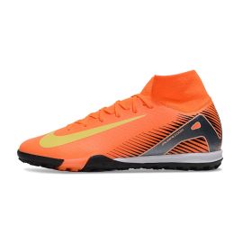 Nike Air Zoom Mercurial Superfly 10 Elite Turf Total Orange Black Volt