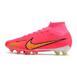 Nike Mercurial Superfly 9 Elite AG-Pro Soccer Cleats Pink White Black Volt