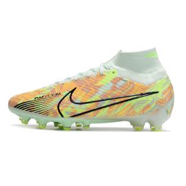 Nike Mercurial Superfly Elite 9 AG-Pro Soccer Cleats Barely Green Blackened Blue Total Orange