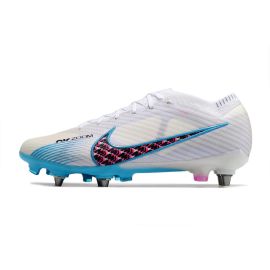 Nike Mercurial Vapor 15 Elite SG-PRO White Baltic Blue Pink BlastIndigo Haze