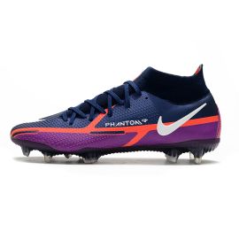 Nike Phantom GT2 Elite DF FG College Navy White Vivd Purple Bright Crimson