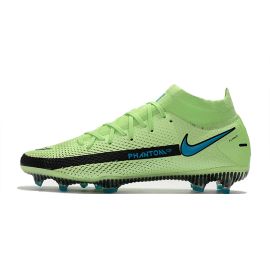 Nike Phantom GT Elite DF FG Soccer Cleats Collar Version Lime Glow