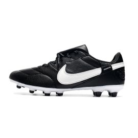 Nike Premier 3 FG Firm Ground Soccer Cleat Black White