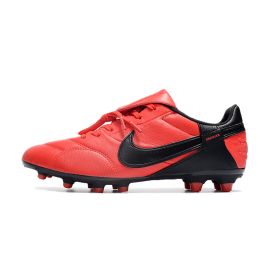 Nike Premier 3 FG Firm Ground Soccer Cleat Red Black