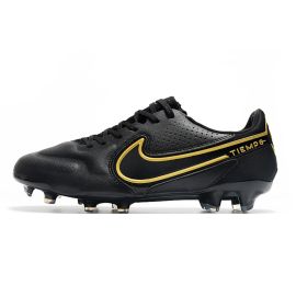 Nike Tiempo Legend 9 Elite FG Shadow Black Metallic Dark Grey Anthracite