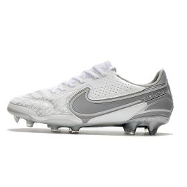 Nike Tiempo Legend 9 Elite Focus FG Dazzling White Pure White Wolf Grey
