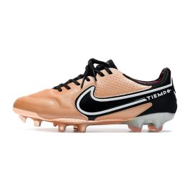 Nike Tiempo Legend IX Elite FG Firm Ground Soccer Cleats Metallic Copper Black