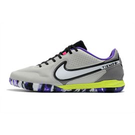 Nike Tiempo React Legend 9 Pro IC Smoke Grey White Volt