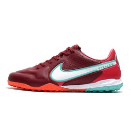Nike Tiempo React Legend 9 Pro TF Blueprint Team Red White Mystic Hibiscus