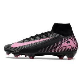 Nike Zoom Mercurial Superfly 10 Elite FG Black and Pink