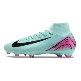 Nike Zoom Mercurial Superfly 10 Elite FG Green Black Pink