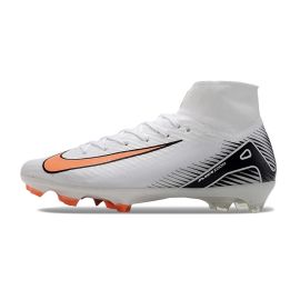 Nike Zoom Mercurial Superfly 10 Elite FG White Orange Black