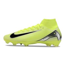 Nike Zoom Mercurial Superfly 10 Elite FG Yellow Silver Black