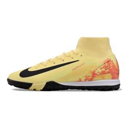 Nike Zoom Mercurial Superfly 10 Elite TF Mbappe Laser Orange Armory Navy