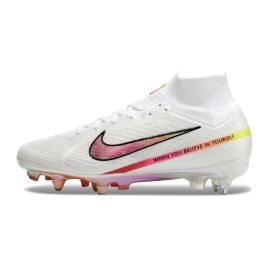 Nike Zoom Mercurial Superfly 9 Elite FG Marcus Rashford Signature Pack White Pink