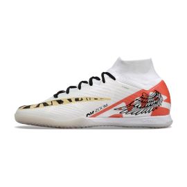 Nike Zoom Mercurial Superfly 9 Elite MR IC White Gold Black Red