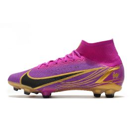 2021 Nike Mercurial Superfly VIII Elite FG Purple Black Gold
