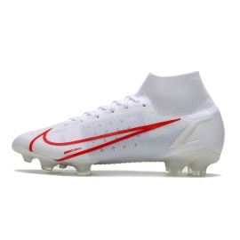 2021 Nike Mercurial Superfly VIII Elite FG White Red