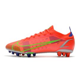 2021 Nike Mercurial Vapor XIV Elite AG-PRO Bright Crimson Metallic Silver