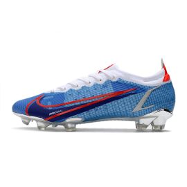 2021 Nike Mercurial Vapor XIV Elite FG Blue Red Silver