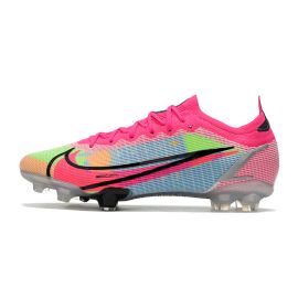 2021 Nike Mercurial Vapor XIV Elite FG White Black Pink Mulitcolor