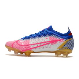 2021 Nike Mercurial Vapor XIV Elite FG White Pink Blue Gold
